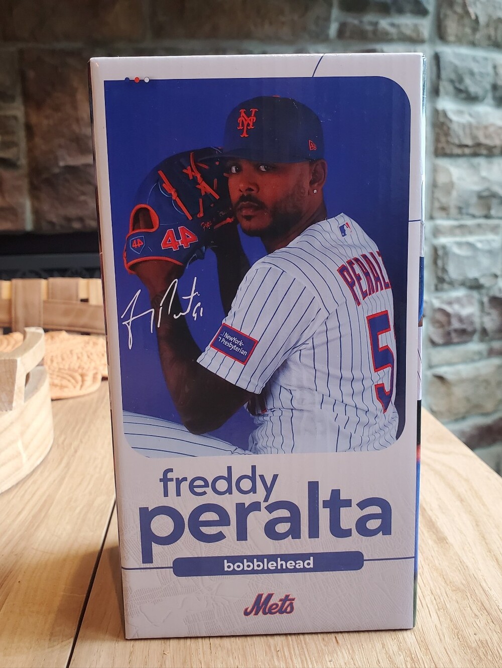 Freddy Peralta Bobblehead New York Mets